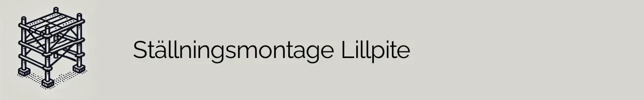 Ställningsmontage Lillpite